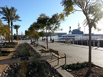 North Embarcadero Visionary Plan - Landscape and Boardwalk